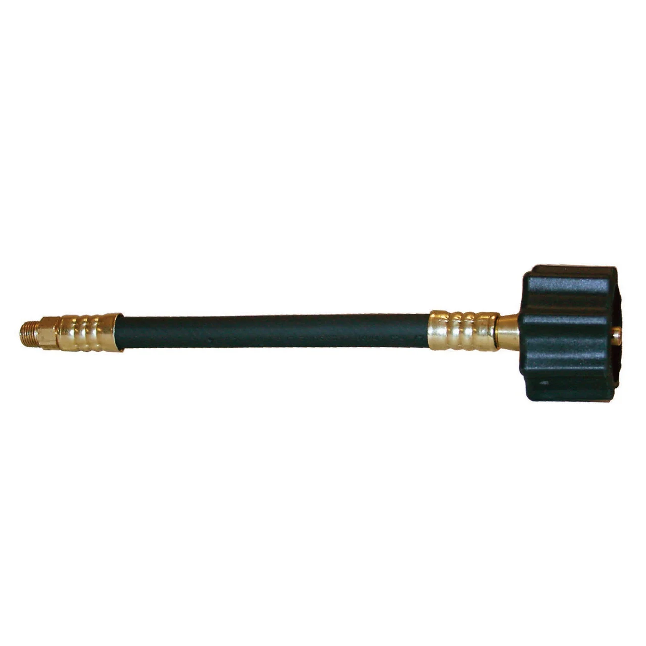 Marshall Excelsior MER426NL-15 Non-Leaching LP Hose Type 1 Acme x 1/4" MPT - 15" - MER426NL-15