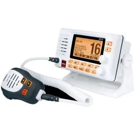 Uniden Um725 Fixed Mount Vhf W/Gps & Bluetooth - White