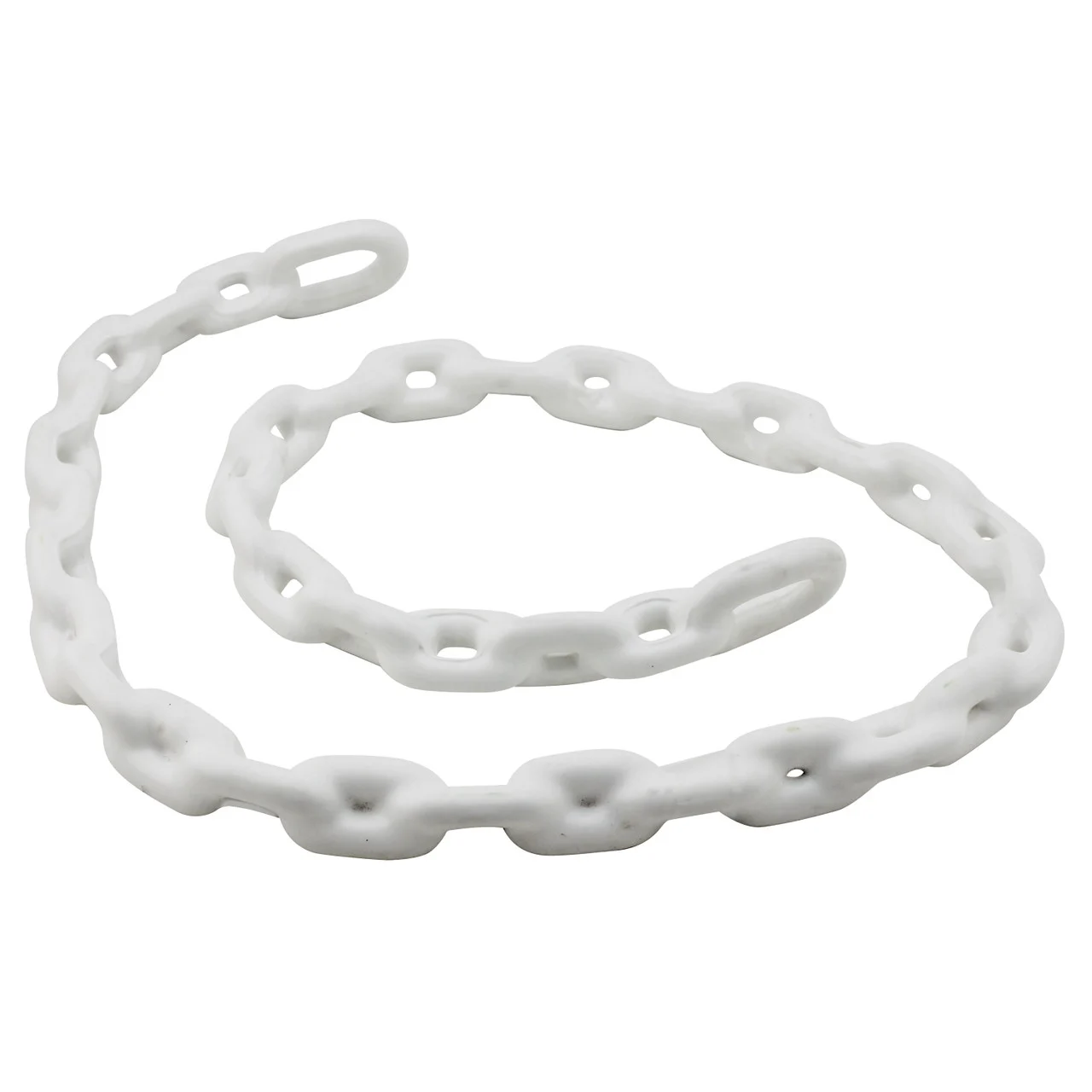 Extreme Max 3006.6590 BoatTector PVC-Coated Anchor Lead Chain - 5/16" x 5', White - 3006.659
