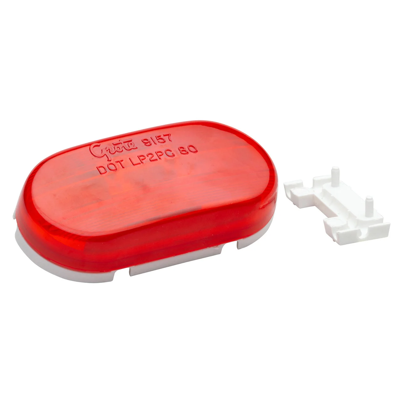 Grote 45432 Two-bulb No-splice Clearance Marker Light - Red - 45432
