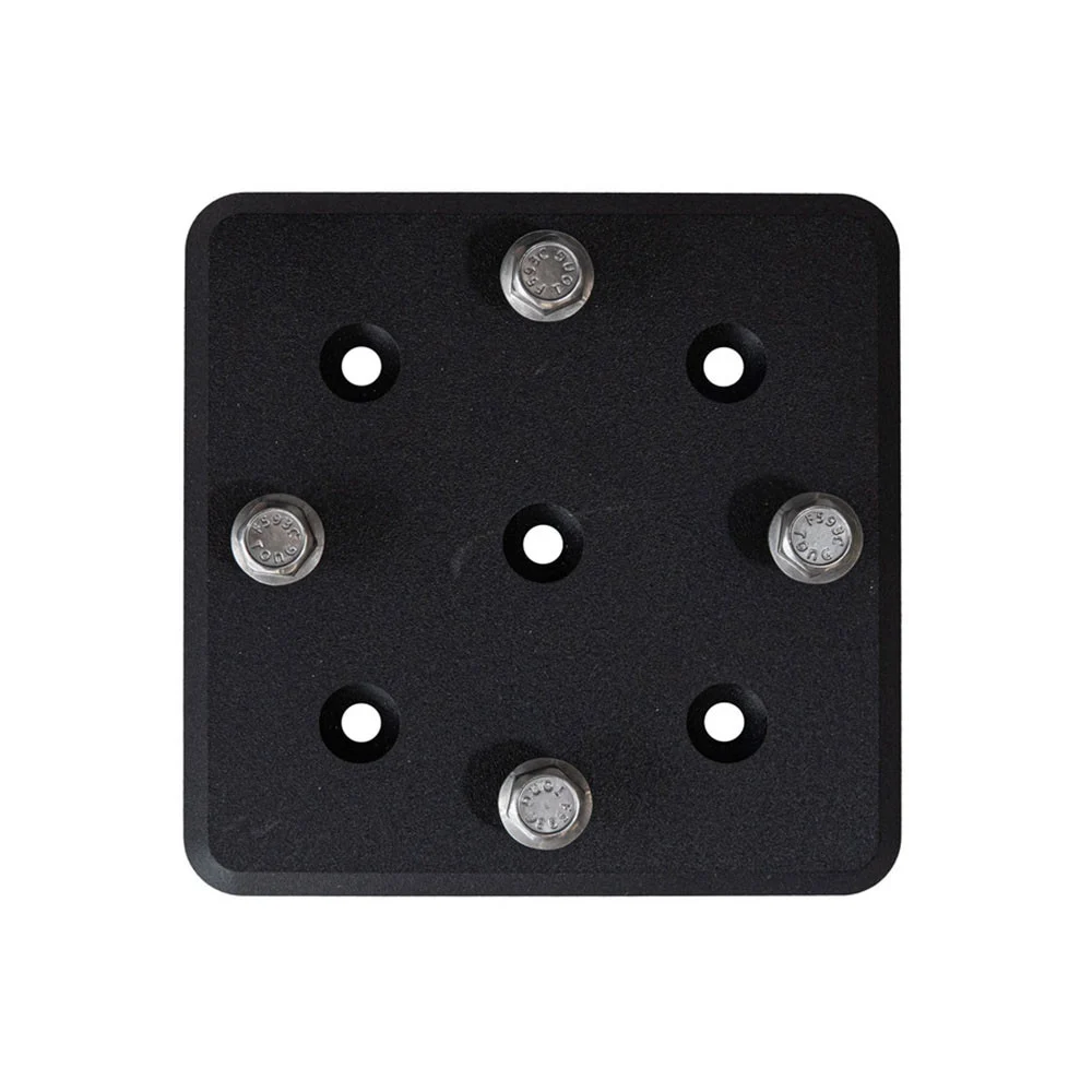 Beatdown Outdoors 6smp 6" Square Mounting Plate For Aluminum Boat - 6SMP