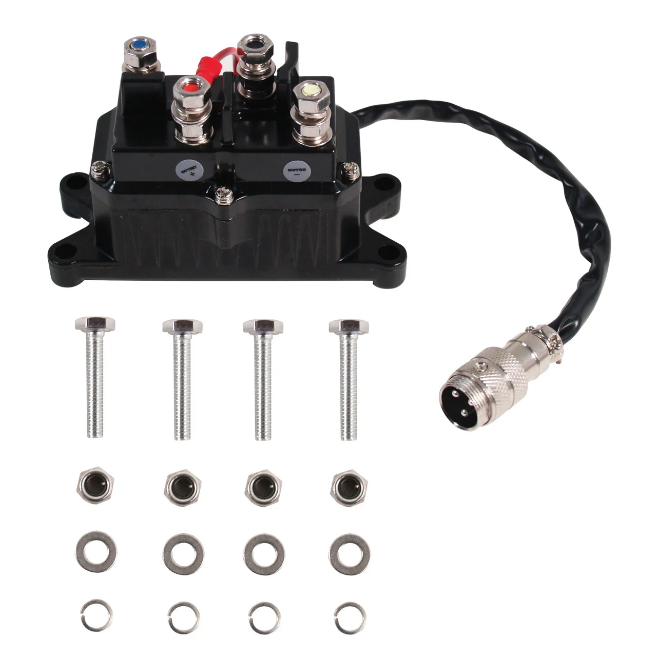 Extreme Max 5600.3004 Universal Replacement Contactor/Relay for 2000-3600 lb. ATV Winches - 5600.3004