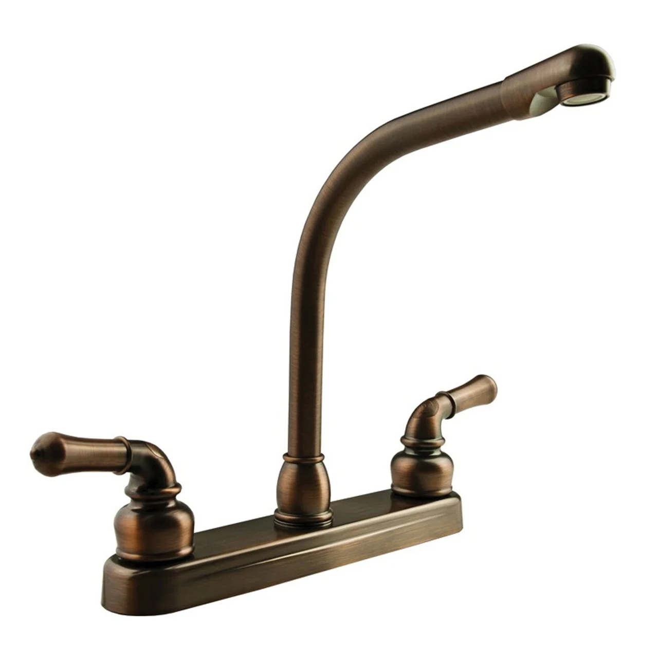 Dura Faucet Classical Hi-Rise RV Kitchen Faucet - Oil Rubbed Bronze - DF-PK210C-ORB