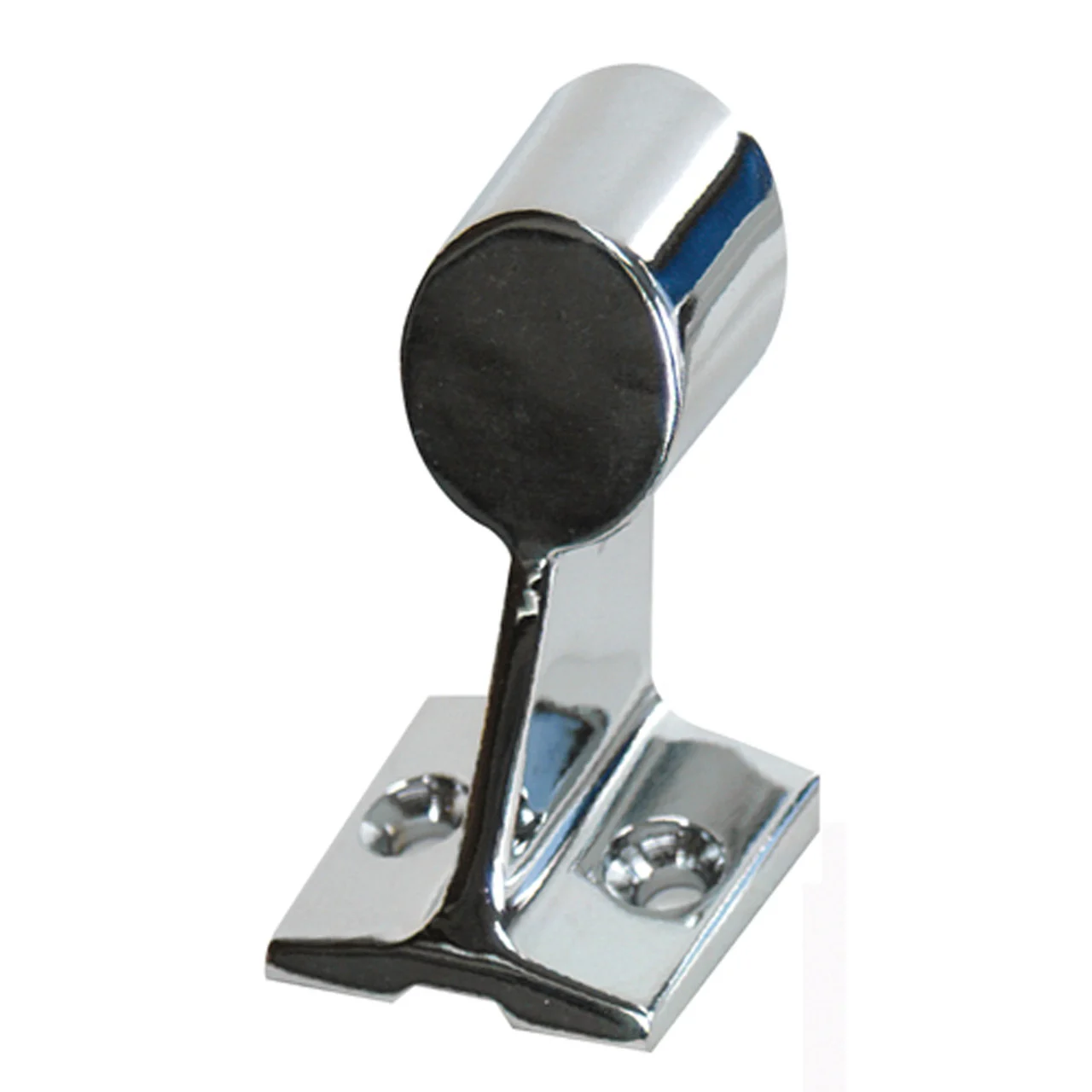 Whitecap S-1488C CP Zamac Handrail Stanchion - Aft - S-1488C