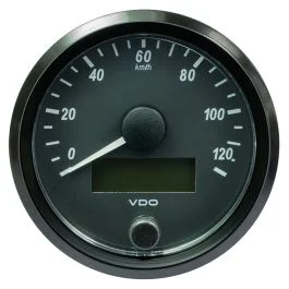 Vdo Singleviu 80mm (3-1/8") Speedometer - 160mph