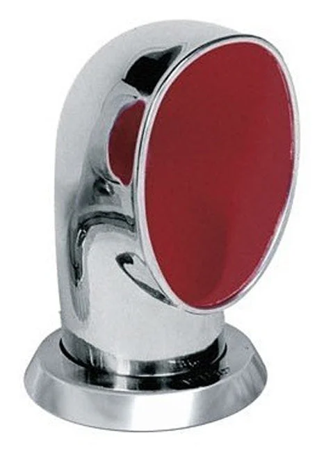 Vetus Cowl Ventilator JERRY - 75mm - SS 316 - Red Interior