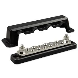 Victron Busbar 250a 2p W/12 Screws & Cover