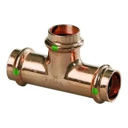 Viega Propress 2" Copper Tee - Triple Press Connection - Smart Connect Technology