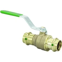 Viega Propress 1-1/4" Zero Lead Bronze Ball Valve W/Stainless Stem - Double Press Connection - Smart Connect Technology