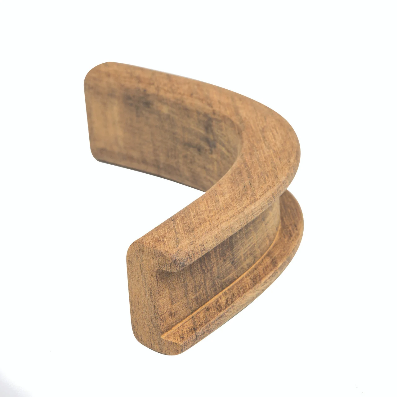 Whitecap 60826 Teak Bulkhead Molding - Inside Corner, 3/4" Track - 60826
