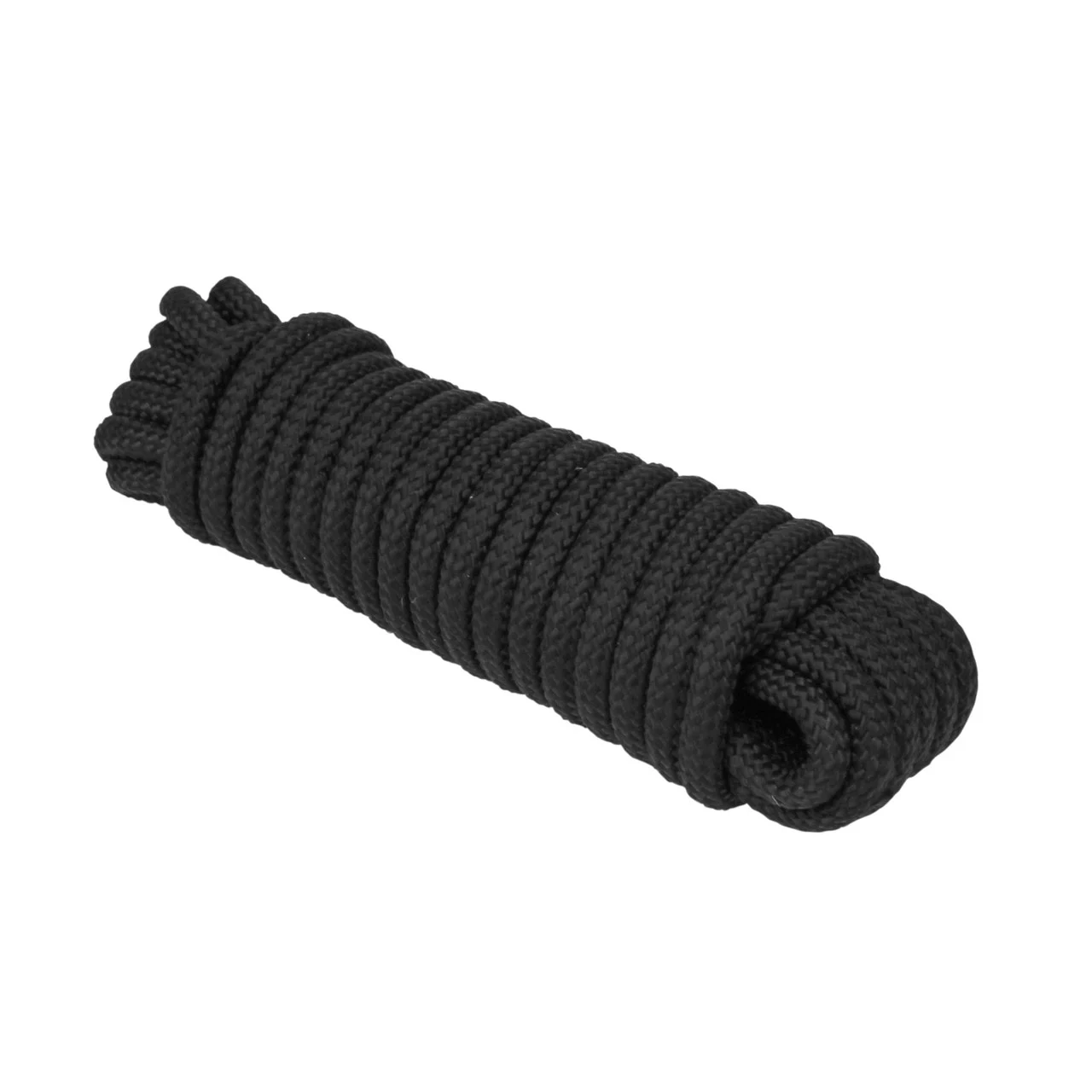 Extreme Max 3008.0325 16-Strand Diamond Braid Utility Rope - 1/2" x 100', Black - 3008.0325