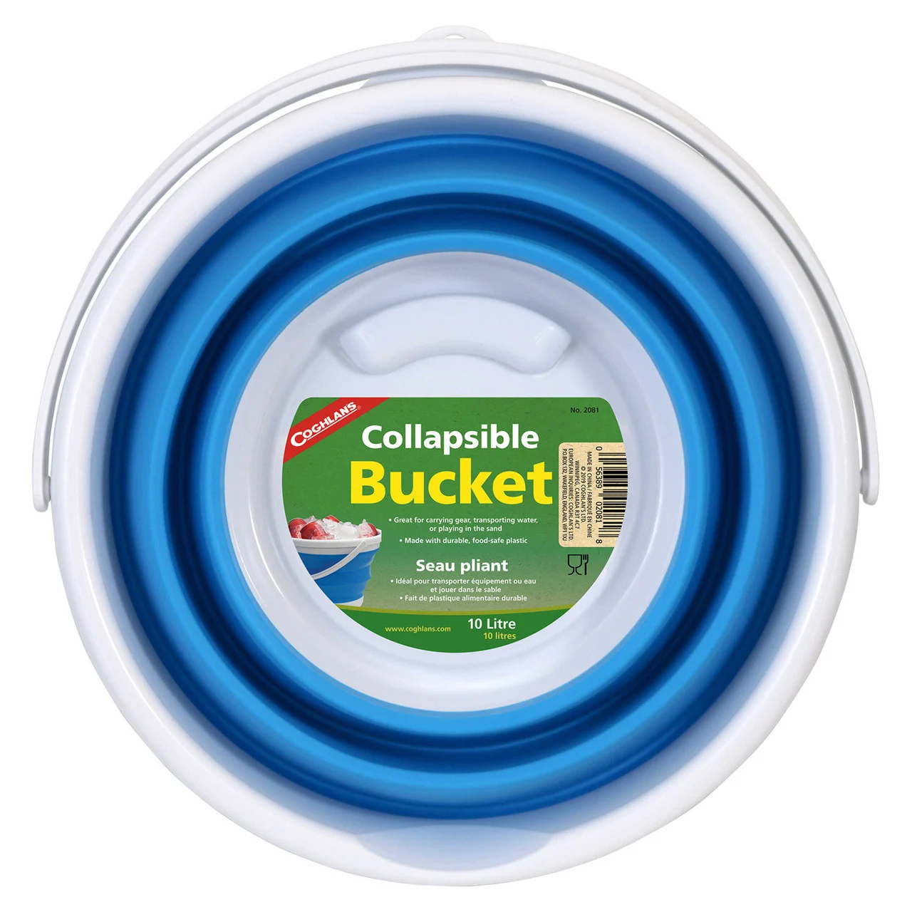 Coghlan's 2081 Collapsible Bucket - 10 Liter - 2081
