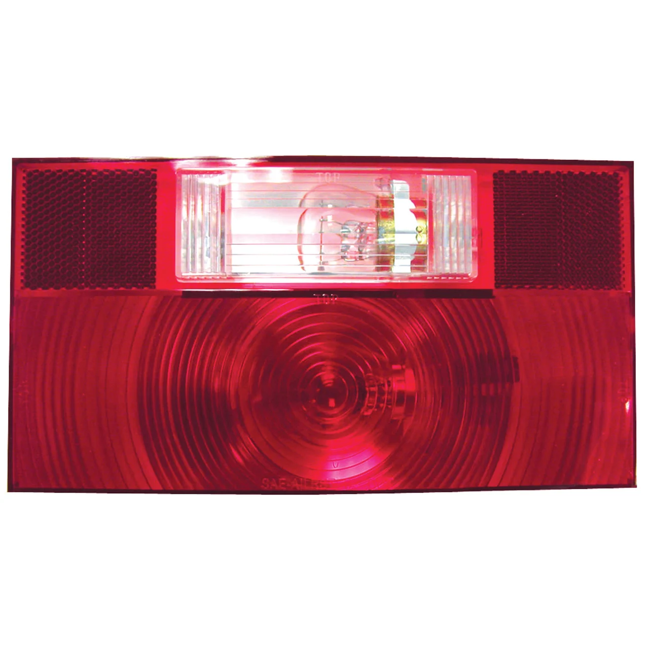 Peterson Manufacturing V25912 Stop, Turn, & Tail Light With Reflex - With Integral Back Up Light - V25912