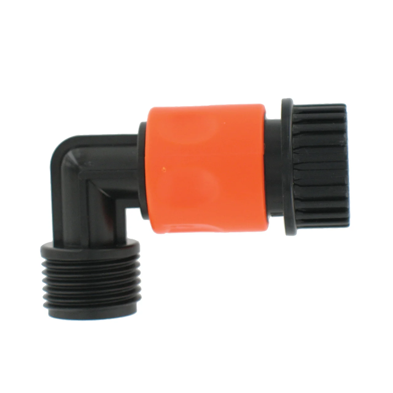 Valterra A01-0137VP Hose Quick Connect with 90° Hose Saver - Plastic - A01-0137VP