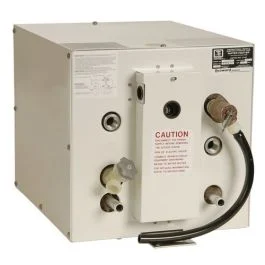 Whale Seaward 6 Gallon Hot Water Heater W/Front Heat Exchager - White Epoxy - 120v - 1500w