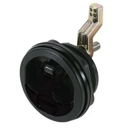 Whitecap T-Handle Latch - Nylon Black/Black - Non-Locking