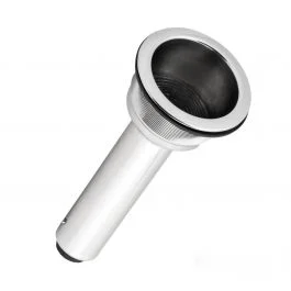 Whitecap Rod/Cup Holder - 304 Stainless Steel - 0 Degree