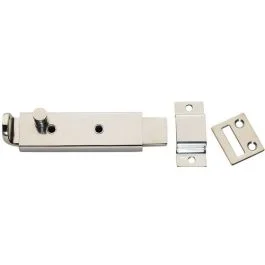 Whitecap Spring Loaded Slide Bolt/Latch - 316 Stainless Steel - 5-5/16"