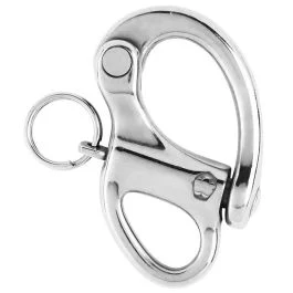 Wichard 2-3/4" Snap Shackle W/Fixed Eye - 70mm
