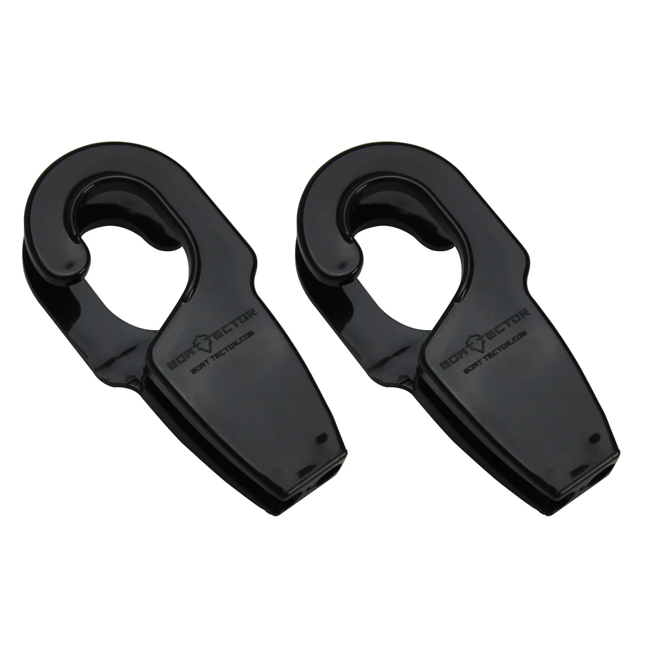 Extreme Max 3005.5014 BoatTector Boat Rail Fender Hangers, Value 2-Pack - 1.25", Black - 3005.5014
