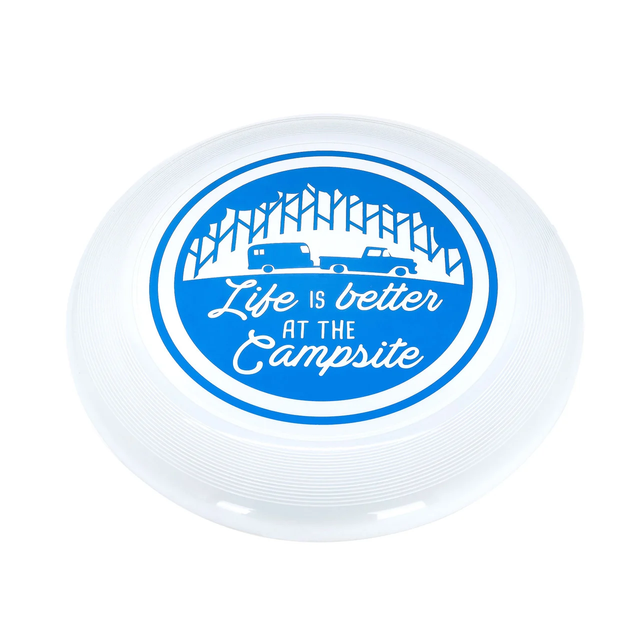 Camco 53256 "Life is Better at the Campsite" Flying Disc - 53256
