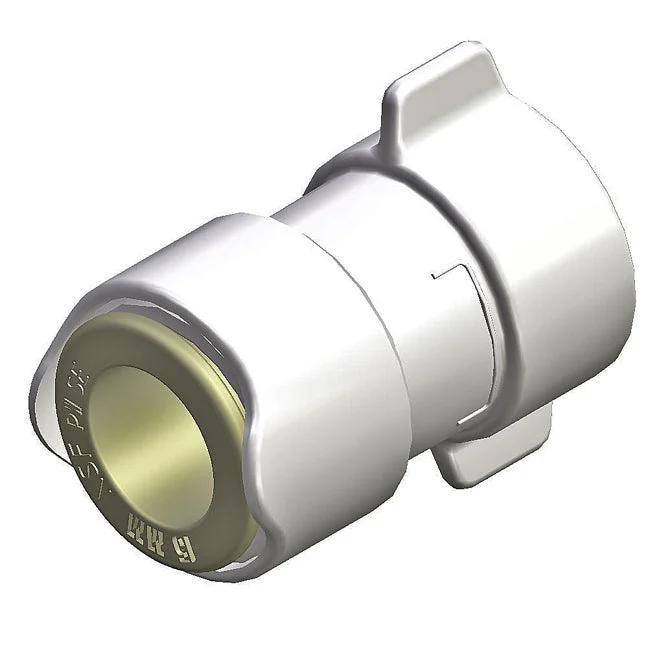 Whale Quick Connect Adapter Female 1/2 BSP To 15mm X 2 PACK