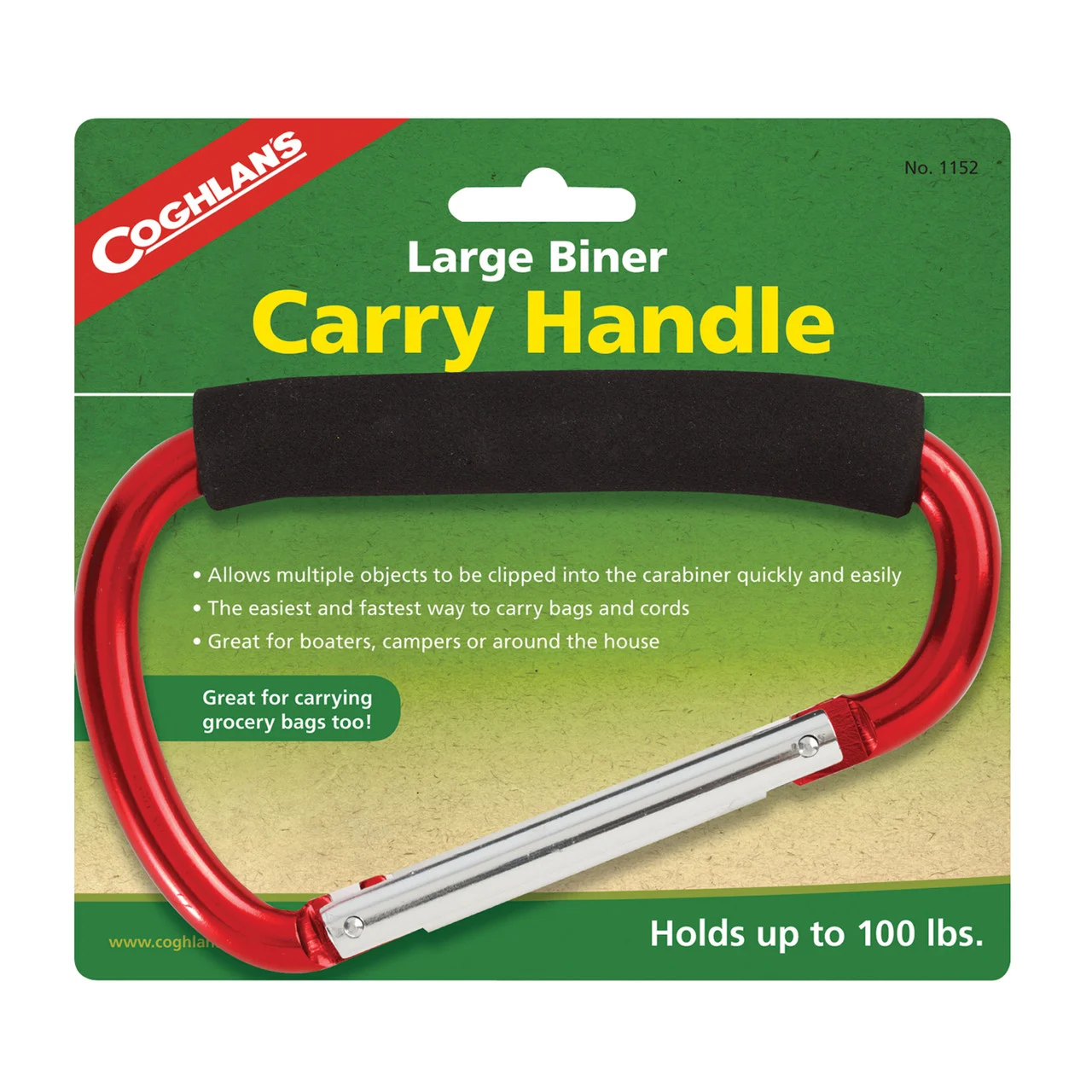 Coghlan's 1152 Large Biner Carry Handle - 1152