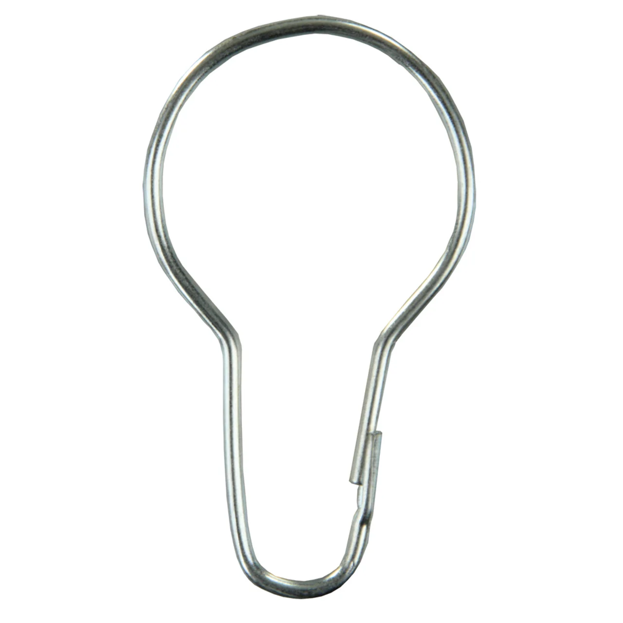 JR Products 81665 Metal Shower Curtain Rings - Pack of 12 - 81665