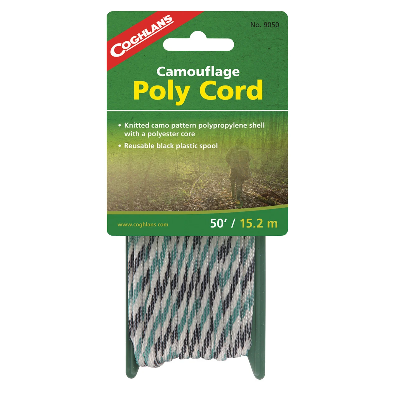 Coghlan's 9050 Camouflage Poly Cord - 50' - 9050
