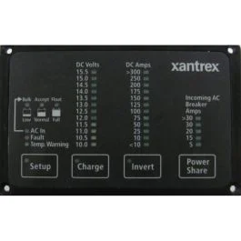 Xantrex Heart Fdm-12-25 Remote Panel, Battery Status & Freedom Inverter/Charger Remote Control