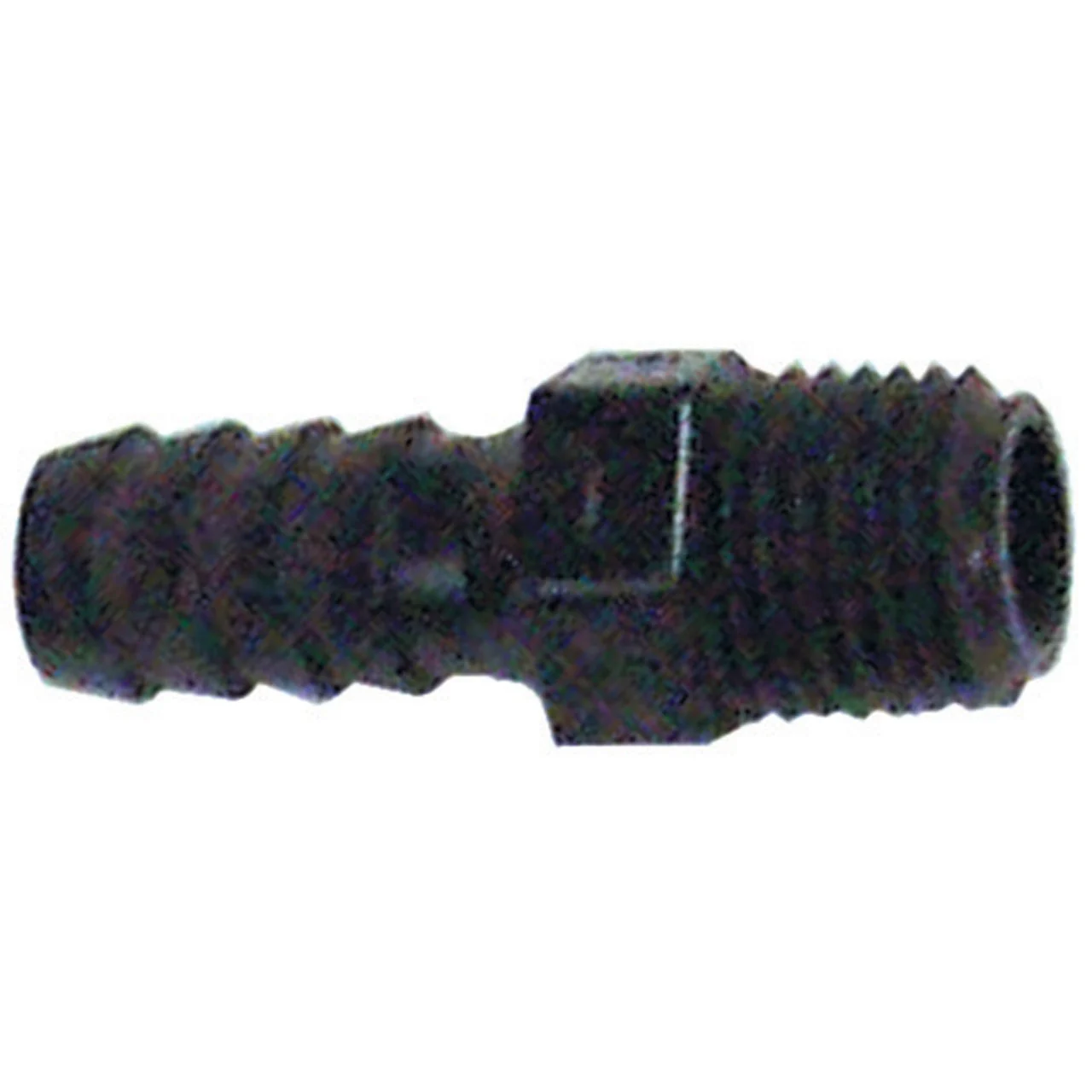 Midland Metal 33-016B Polyethylene Male Pipe x Barb Union - 3/8 in. x 1/2 in. - 33-016B