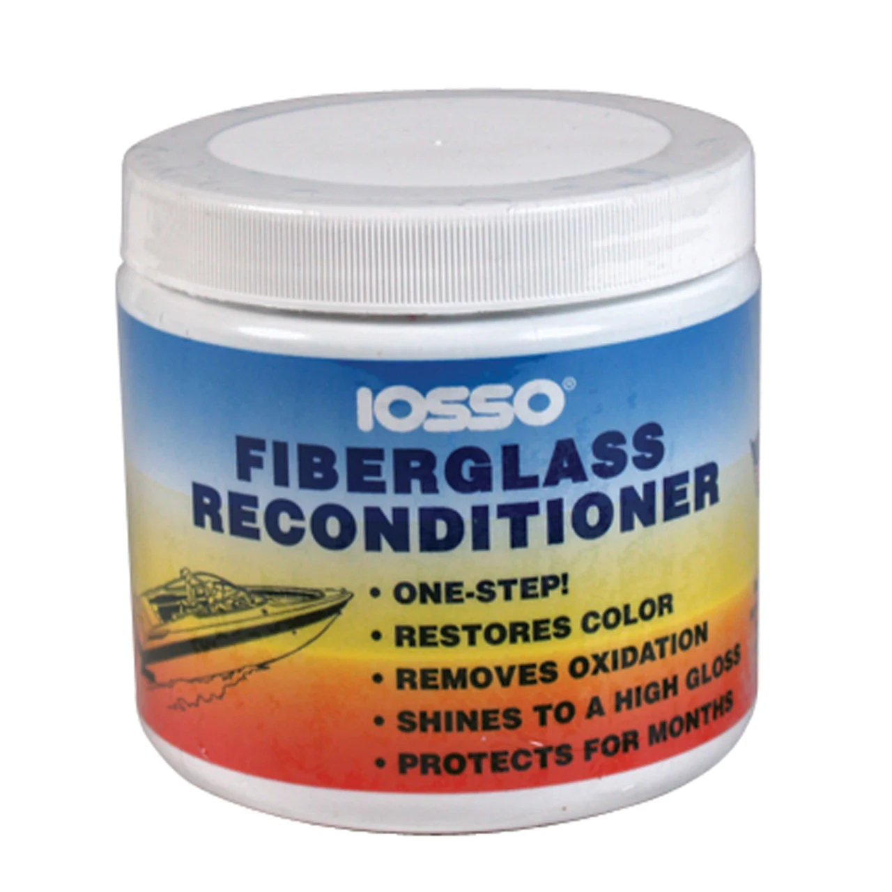 Iosso Products 10100 Fiberglass Reconditioner - 1 lb. - 10100