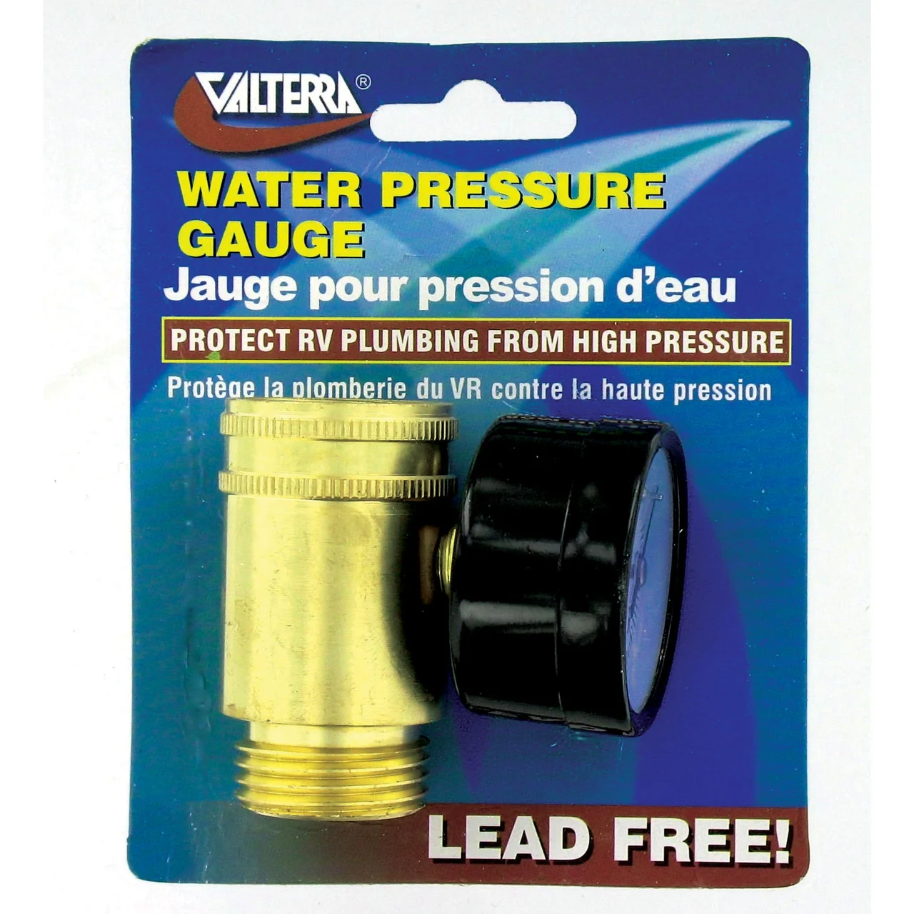 Valterra A01-0110VP Water Pressure Gauge - A01-0110VP