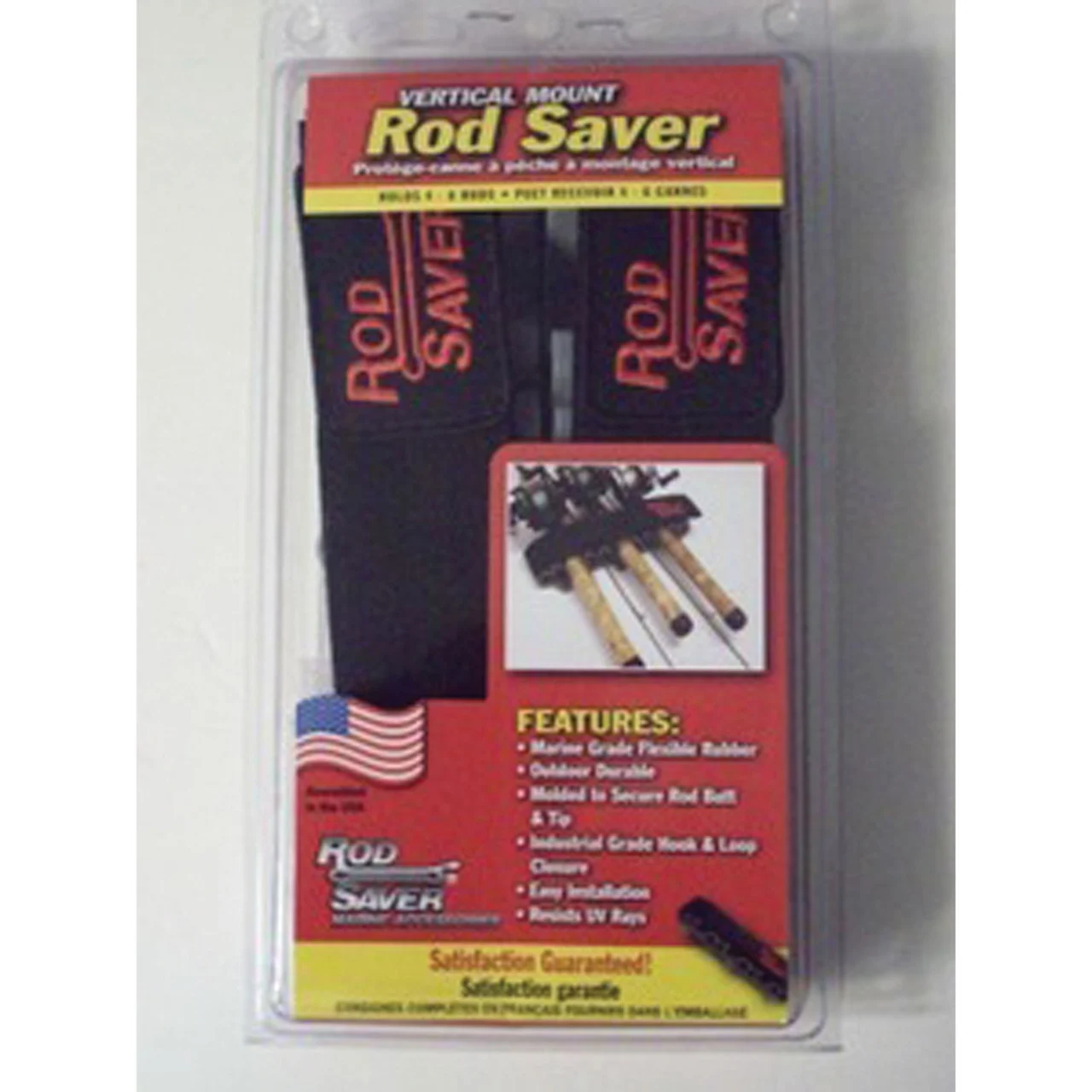 Rod Saver SM6 Vertical Mount Rod Holder - 6 Rod - SM6