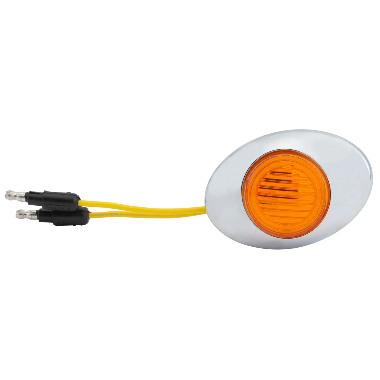 Grote 45773 M3 Series Led Clearance Marker Light With Bezel - .180 Molded Bullet, Amber - 45773