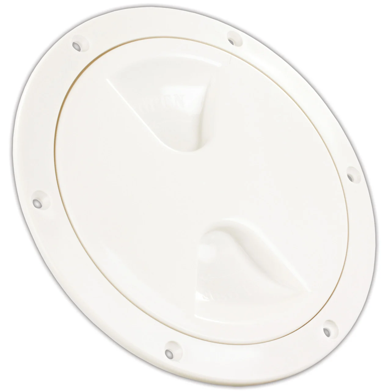 JR Products 31025 Access/Deck Plate - 5", White - 31025
