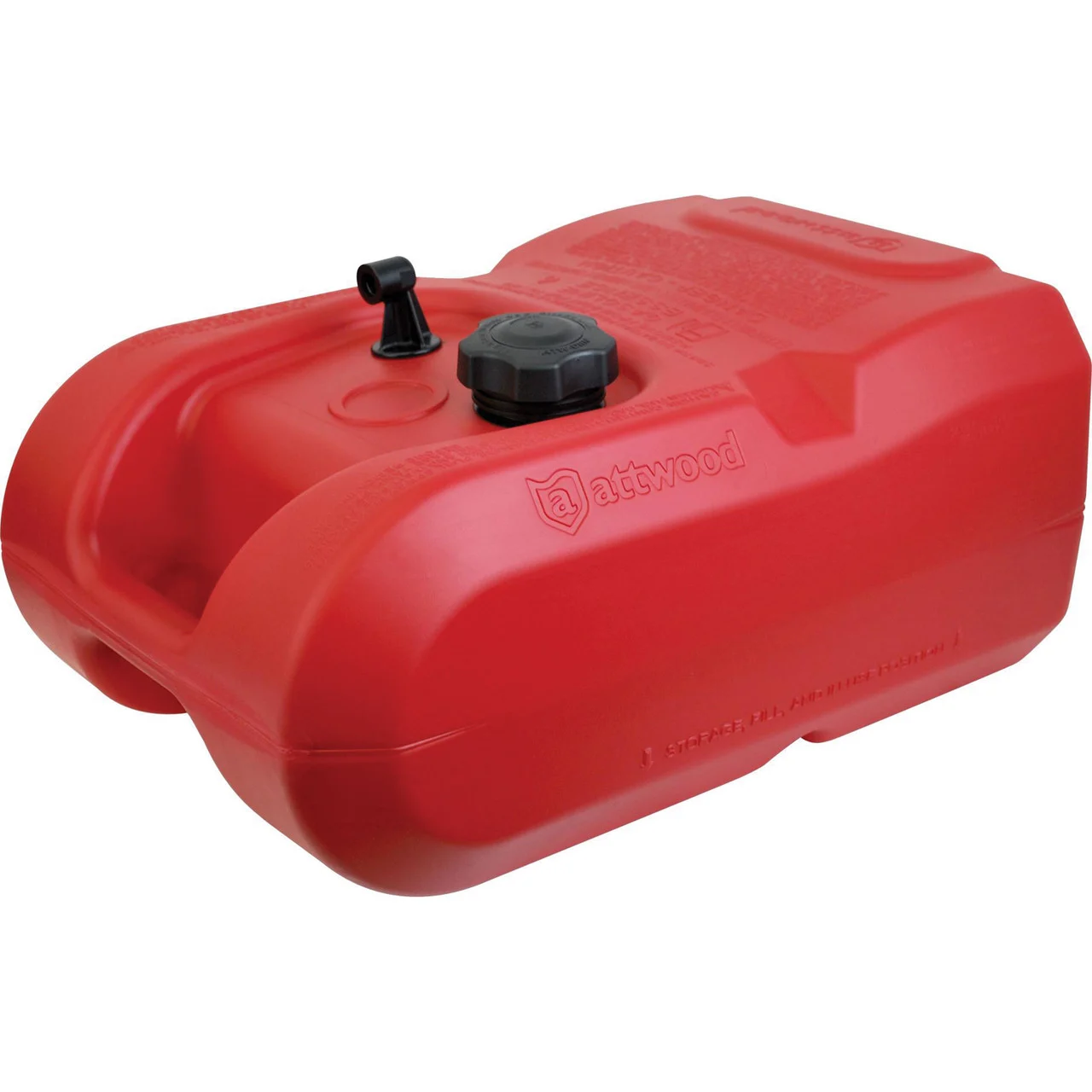 Attwood 8803LP2S Portable Fuel Tank - 3 Gallon, No Gauge - 8803LP2S