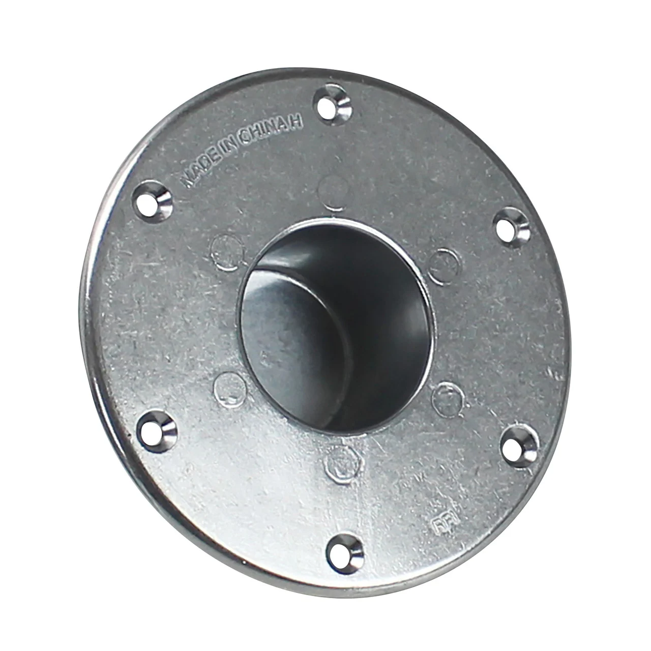 Russell Products MA-1112 Chrome Pedestal Base - Flush - MA-1112