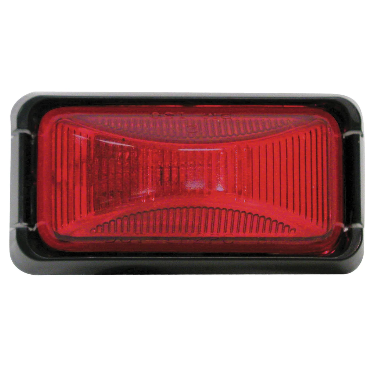 Peterson E150BKR The 150 Series Sealed Clearance/Side Marker Light & Base - Red, Black Base - E150BKR