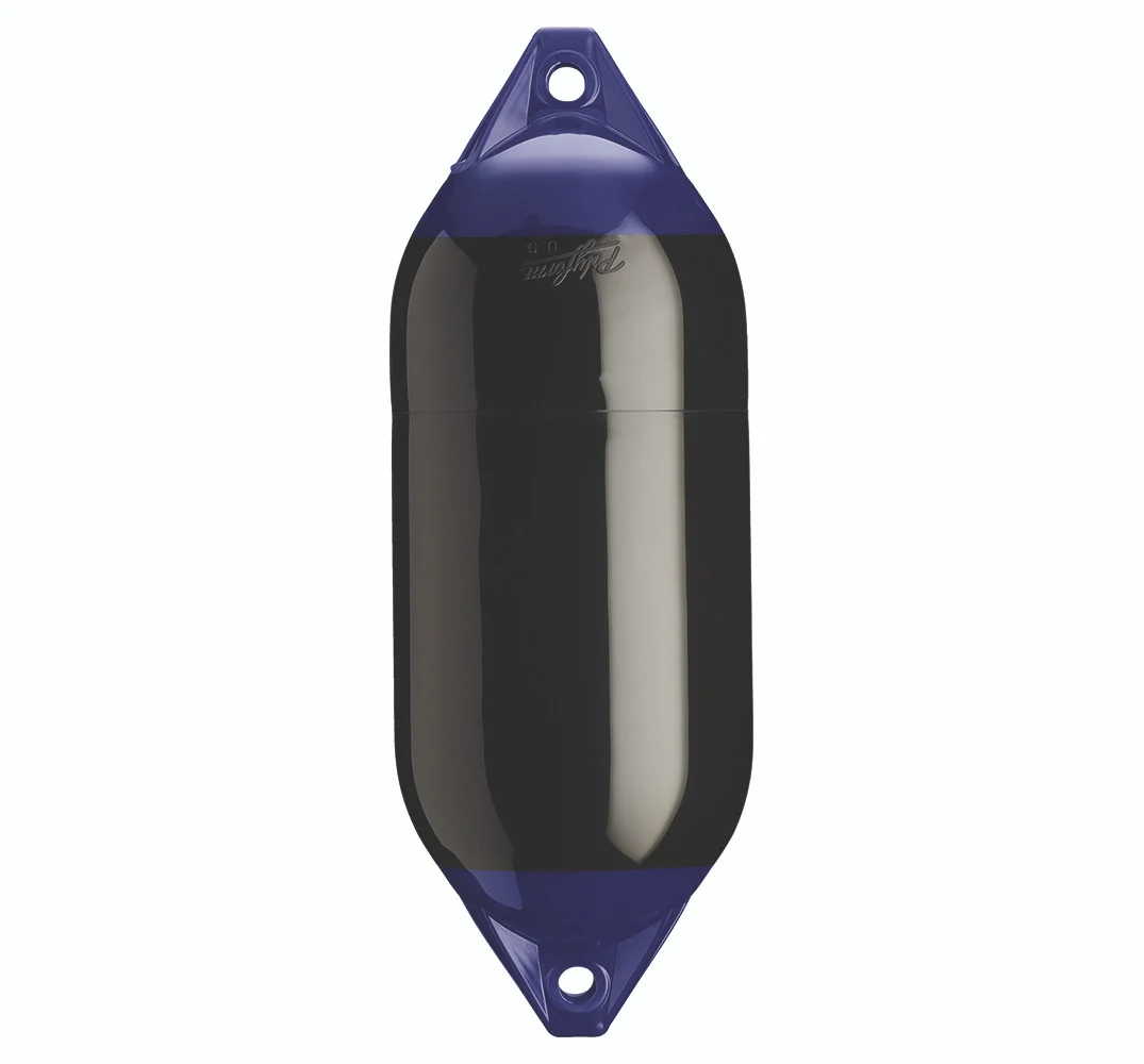 Polyform F-5 BLACK F Series Fender - 11" x 30", Black - F-5 BLACK