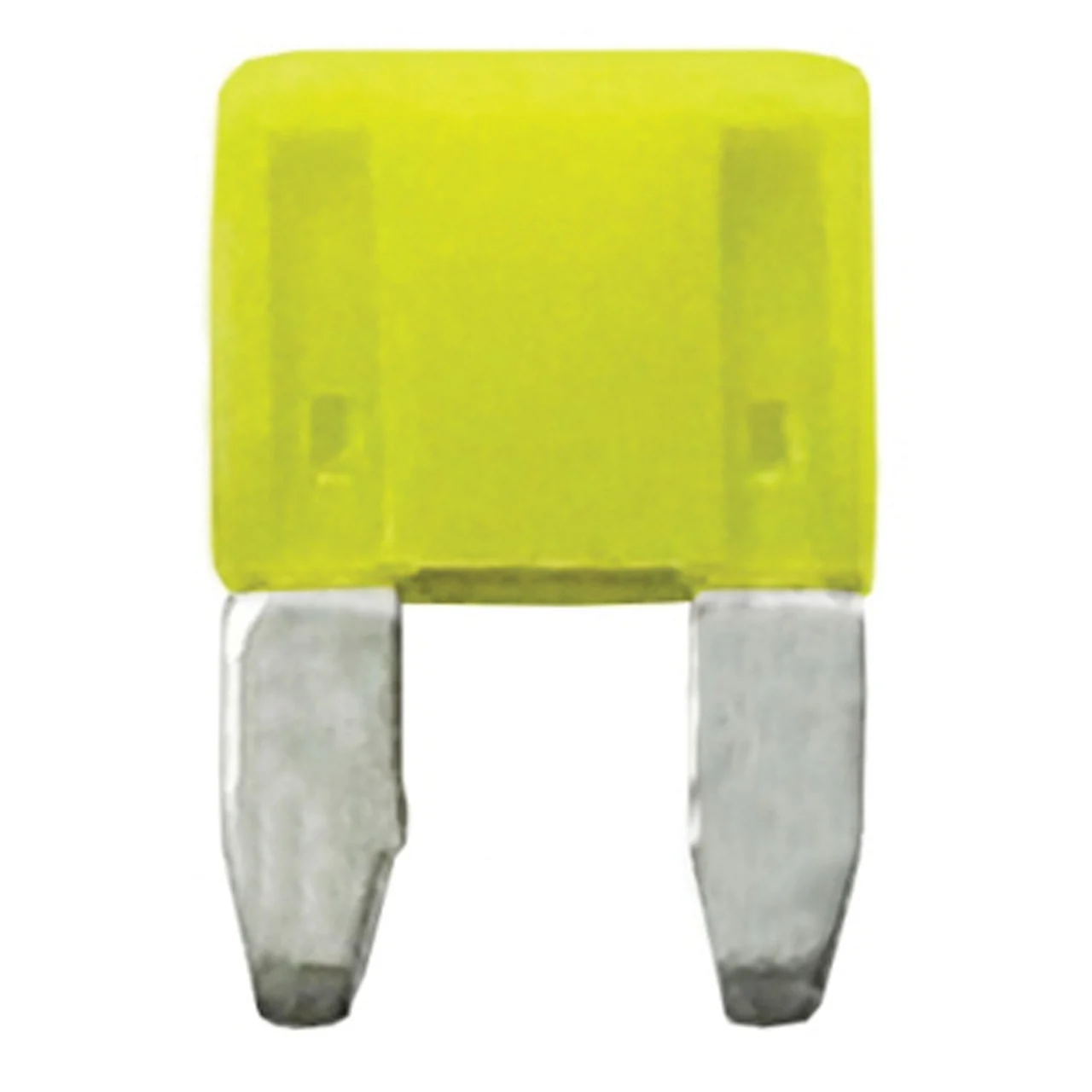 WirthCo 24120 MinBlade Fuse - 20 Amp (Yellow), Pack of 5 - 24120