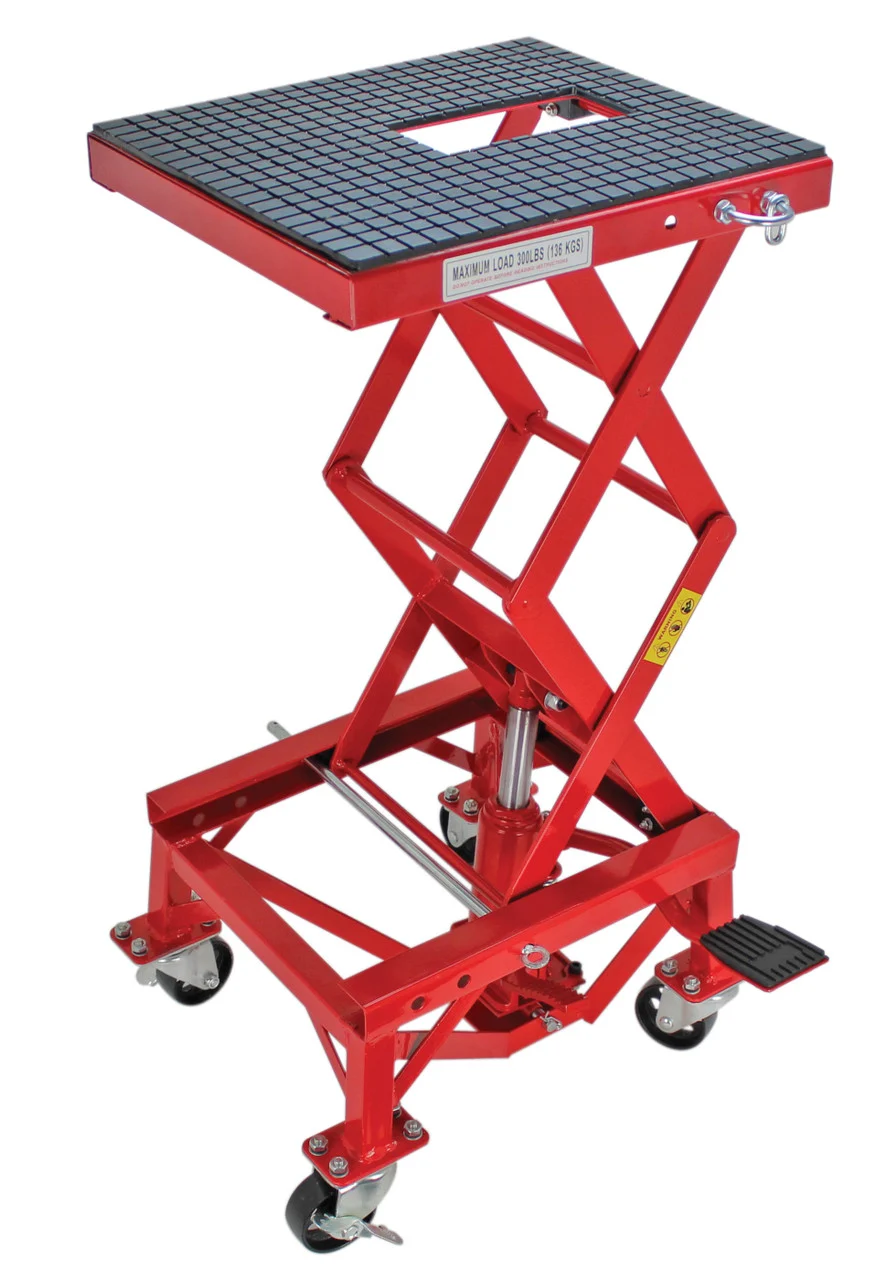 Extreme Max 5001.5083 Hydraulic Motorcycle Lift Table - 300 lbs. - 5001.5083
