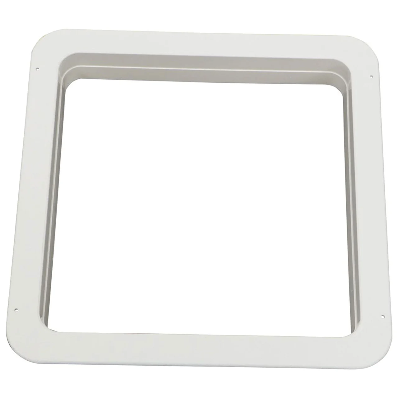 Ventline VA0445-36 Ventadome Garnish - 4-1/8", Polar White - VA0445-36