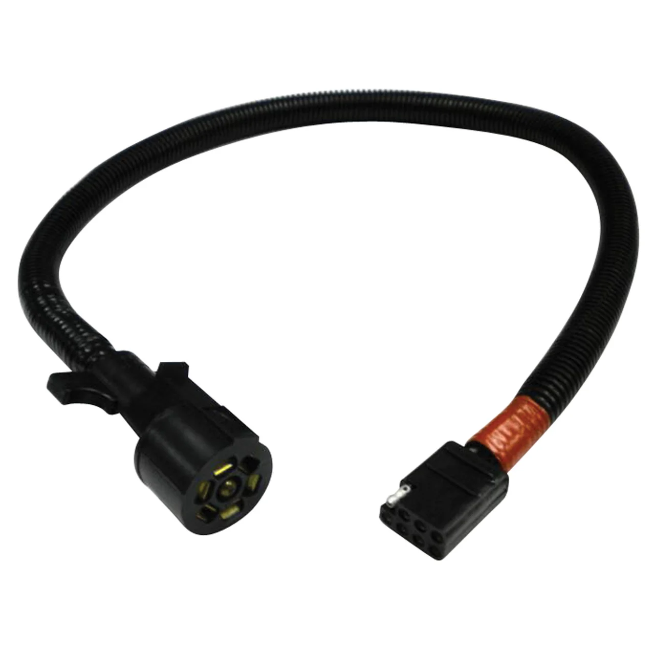 RV Pigtails 40065 Palomino / Tracker 7-8 Way Pigtail - Orange, 36" - 40065