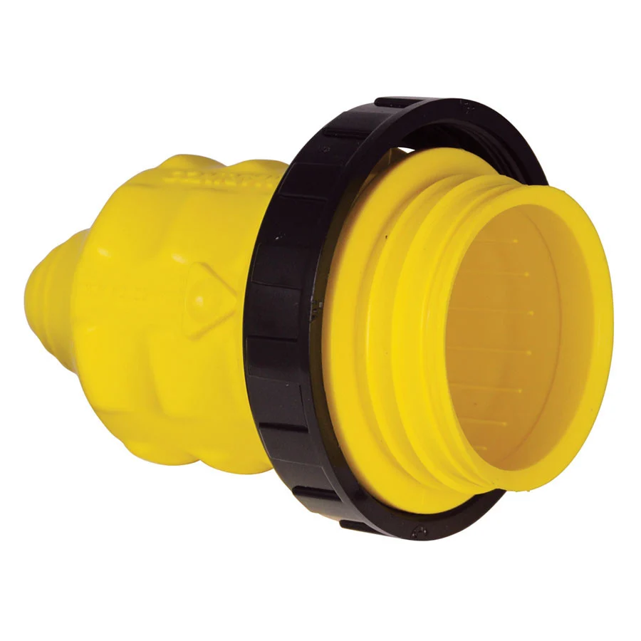Marinco 103RN Weatherproof Cover with Threaded Sealing Ring for 20A/30A Female Connectors - 103RN
